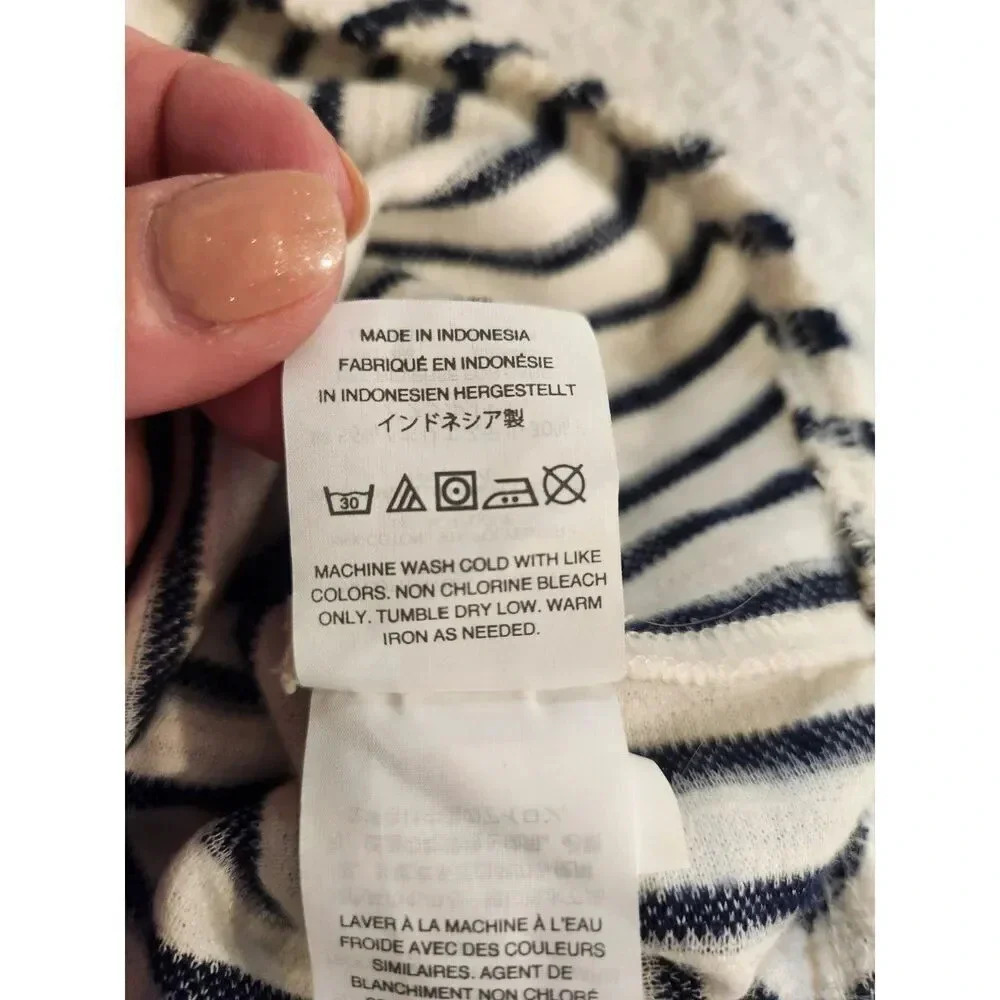 NWOT Madewell Texture & Thread Butterfly Top in Isley Stripe - Picture 9 of 9